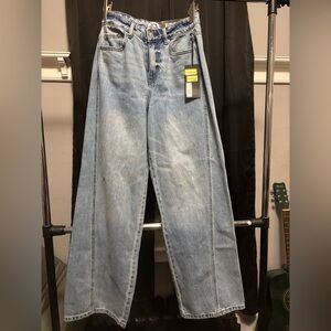 Women's Light Blue Flare Jeans